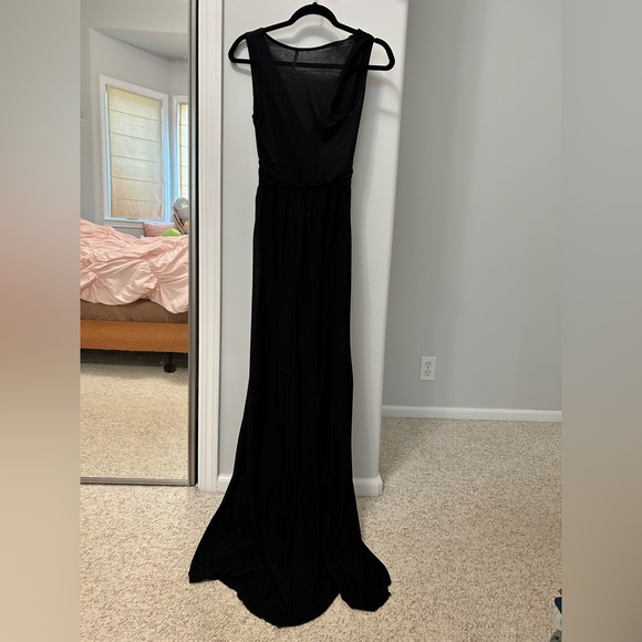 Black Maxi Formal Dress - Picture 5 of 5